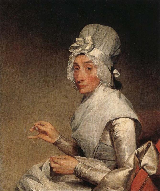 Gilbert Stuart Mrs. Richard Yates oil painting image